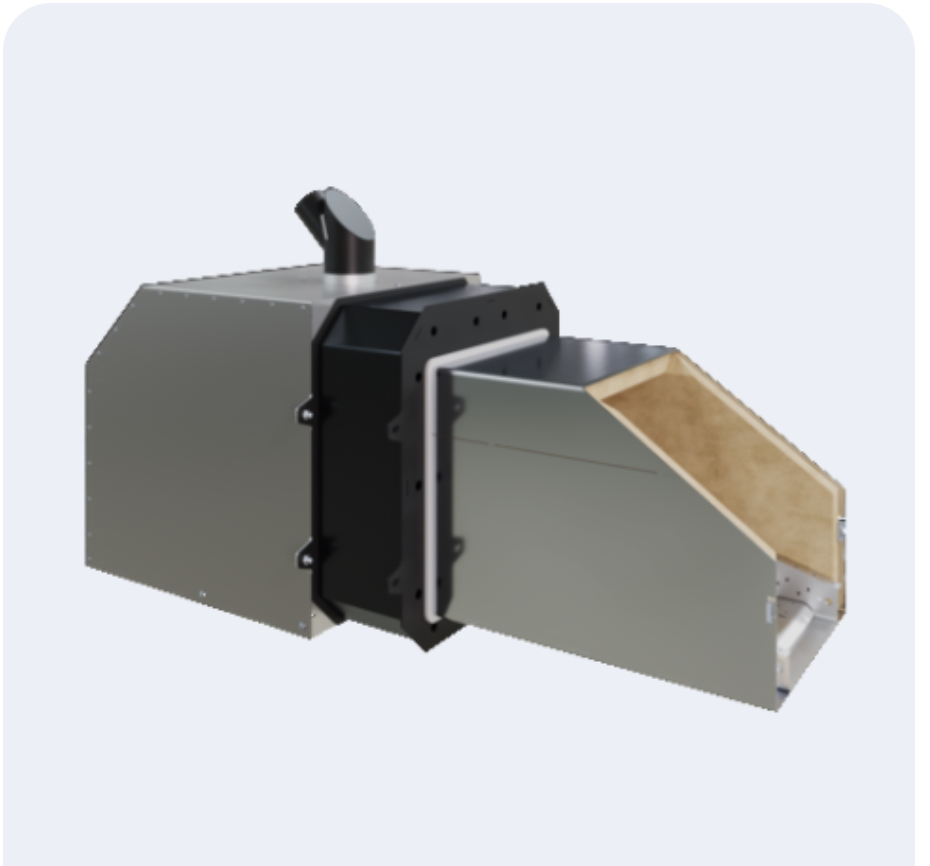 Пальник ALTEP 150 кВт з бункером СБПЛ-1000 м на два податчика